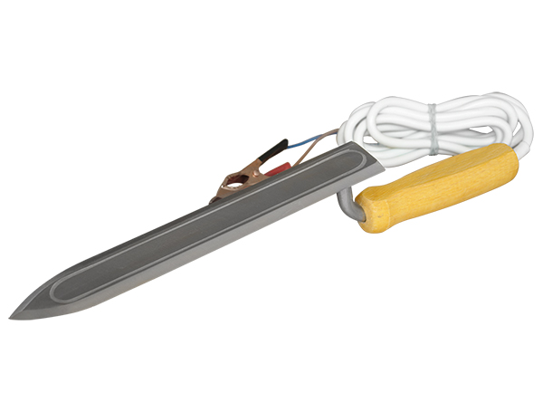 Нож электрический пасечный "Профи" 230 мм 40 Ватт 12 Вольт нержавейка