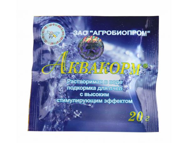 Аквакорм (порошок – 20г), ЗАО «Агробиопром» Аквакорм (порошок – 20г), ЗАО «Агробиопром»