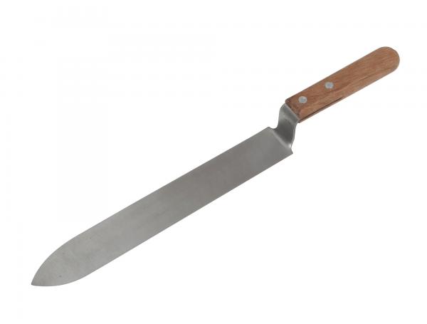 Нож пасечный "Европа" 235 мм c односторонней нижней заточкой деревянная ручка