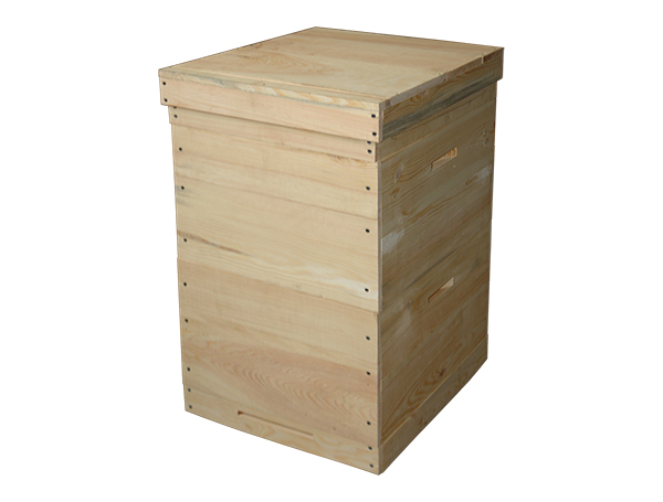 Вулик для бджіл на 10 рамок Дадан сосновий двохкорпусний без магазинів.
