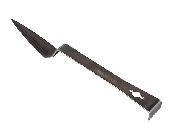 Стамеска - нож пчеловода 271х25х2 мм шлифованный без ручки