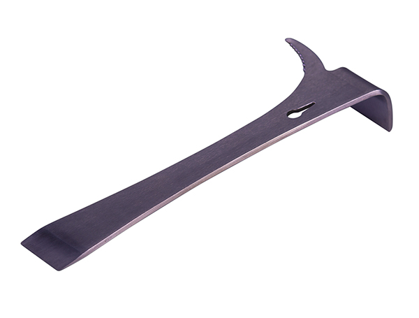 Стамеска - гвоздодер пчеловода 217х35х3 мм с правой козьей ножкой шлифованная без ручки